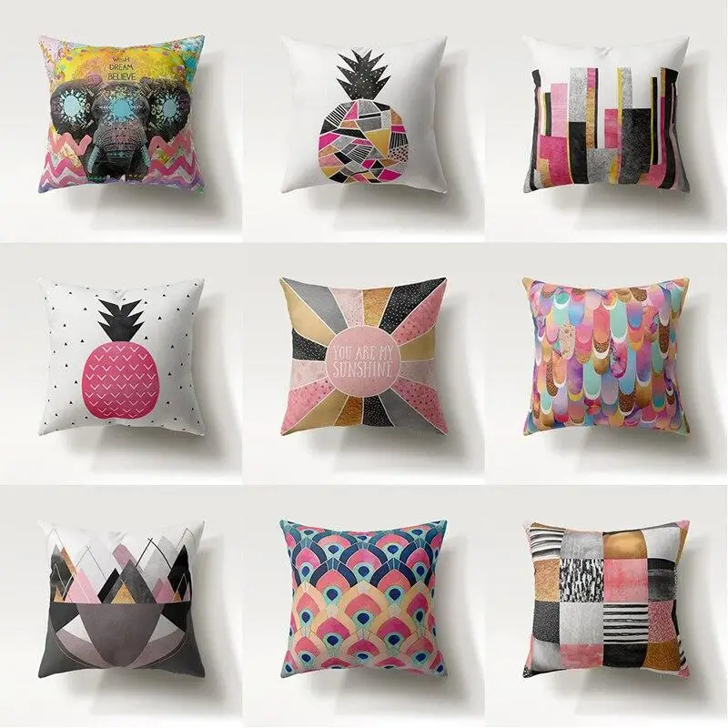 Geometric Cushion Cover Pillowcase Graffiti Polyester Pillowcase Sofa Living Room Home Decor Moda
Geometric Cushion Cover Pillowcase Graffiti Polyester Pillowcase Sofa Living Room Home Decor Moda