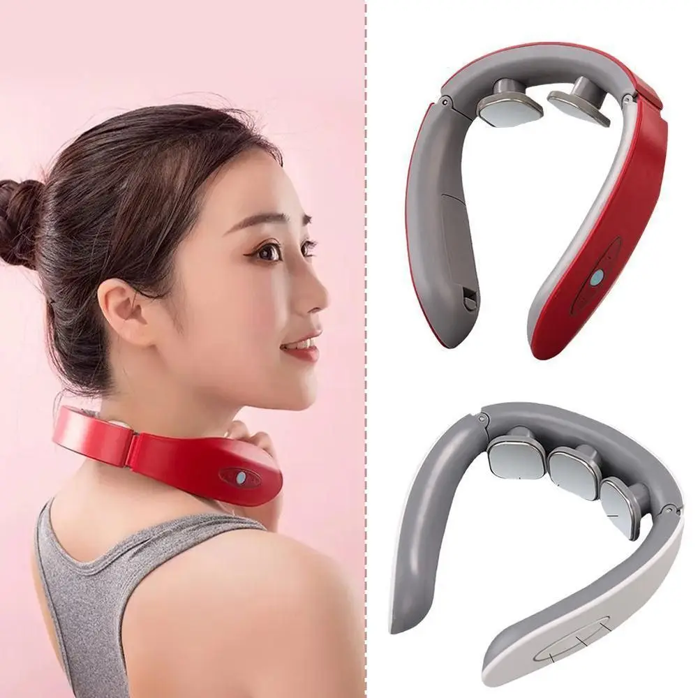 Ultrasonic Pulse Pain Relief Neck Massager Body Shaping Deep Tissue Massage Neck Instrument 
Ultrasonic Pulse Pain Relief Neck Massager Body Shaping Deep Tissue Massage Neck Instrument
