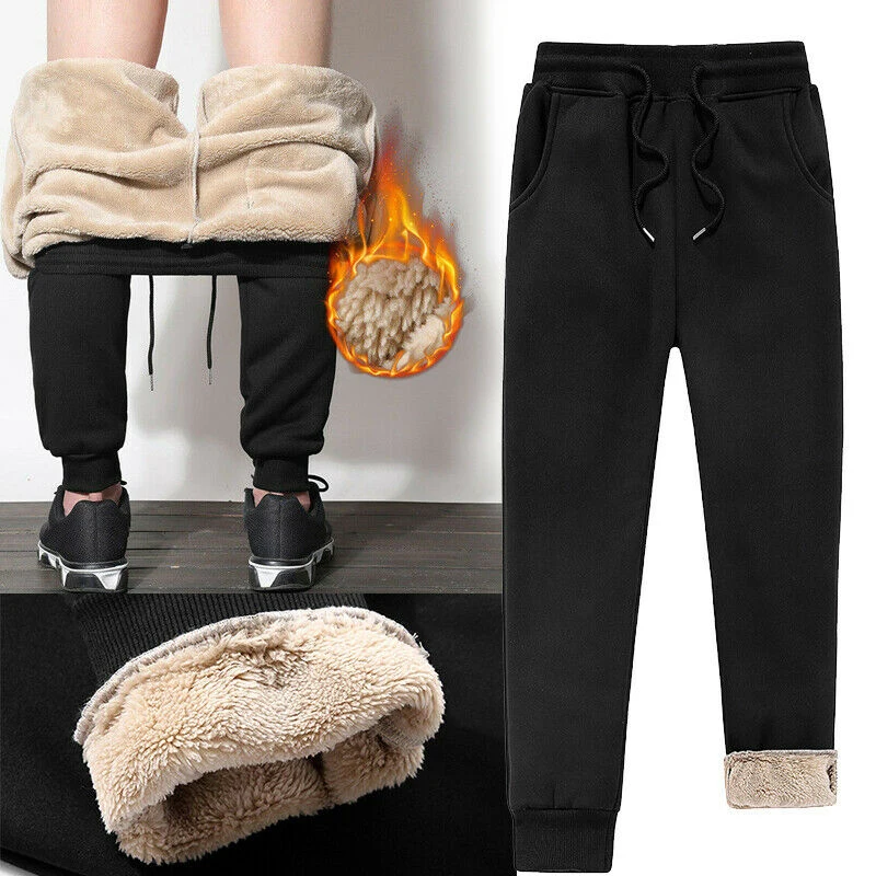 Winter Warm Fleece Pants Men 2022 Thick Casual Thermal Sweatpants Male Trousers Brand High Quality Fashion Men Joggers
Winter Warm Fleece Pants Men 2022 Thick Casual Thermal Sweatpants Male Trousers Brand High Quality Fashion Men Joggers
