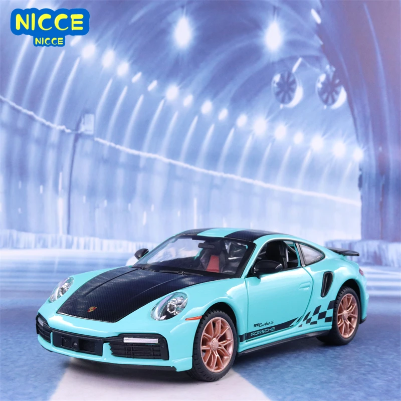 Модель литая автомобиля Nicce 1:24 Porsche 911 Turbo S из металлического сплава, модель автомобиля со звуком и подсветкой, подарок для детей, коллекция ...
Модель литая автомобиля Nicce 1:24 Porsche 911 Turbo S из металлического сплава, модель автомобиля со звуком и подсветкой, подарок для детей, коллекция ...