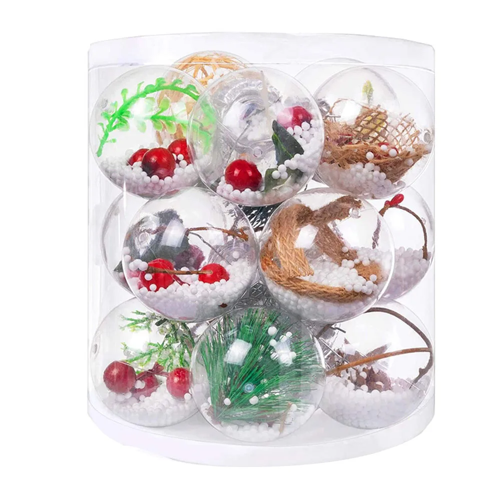 15pcs Christmas Tree Baubles Balls Xmas Bubbles Ball Creative Painted Christmas Pendant Balls Party Wedding Festival Tree Decor
15pcs Christmas Tree Baubles Balls Xmas Bubbles Ball Creative Painted Christmas Pendant Balls Party Wedding Festival Tree Decor