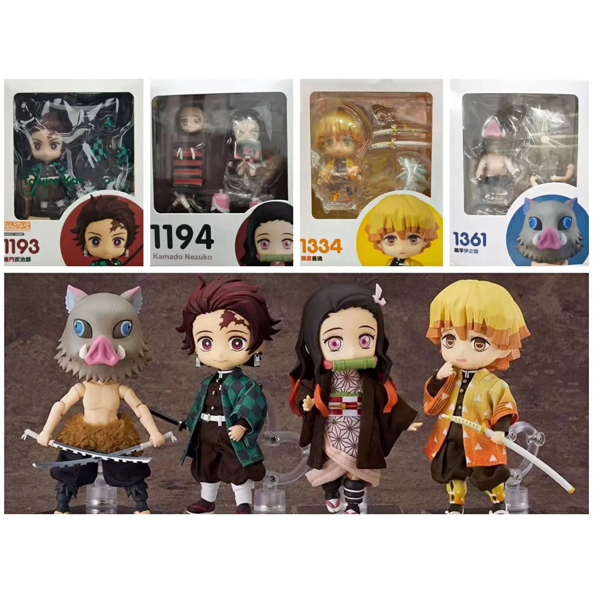 10 см аниме Demon Slayer игрушки Nendoroid фигурки Kamado AgatsumaKamado NezukoTanjirou Zenitsu Tanjirou коллекция экшн-фигурок
10 см аниме Demon Slayer игрушки Nendoroid фигурки Kamado AgatsumaKamado NezukoTanjirou Zenitsu Tanjirou коллекция экшн-фигурок
