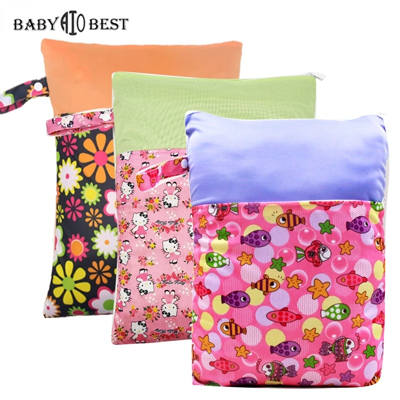 1PC Reusable Waterproof Printed PUL Diaper Wet Bag Double Pocket,Cloth Handle,30*40CM Wholesale Selling
1PC Reusable Waterproof Printed PUL Diaper Wet Bag Double Pocket,Cloth Handle,30*40CM Wholesale Selling