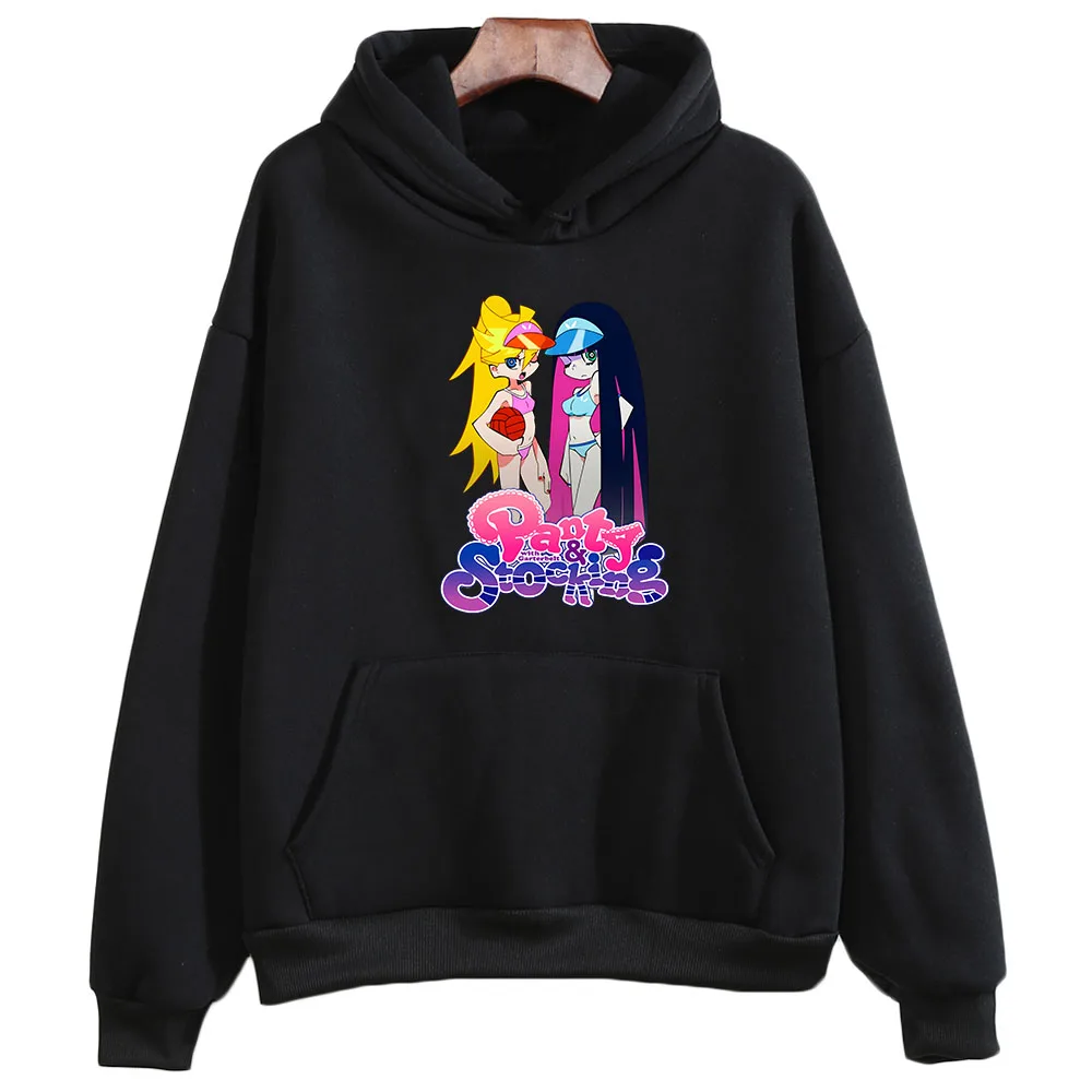 

Panty and Stocking Hoody Women/men Kawaii Sweatshirt Cartoon Long Sleeve Clothes Autumn/Winter Fleece Pullovers Graphic Hoodies