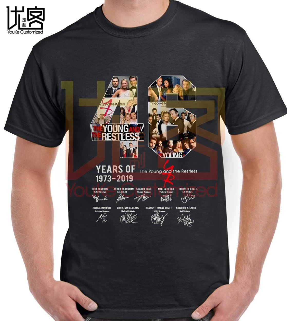 46-years-of-1973-2019-the-young-and-the-restless-signature-shirt men's women's 100% cotton short sleeves tops tee
46-years-of-1973-2019-the-young-and-the-restless-signature-shirt men's women's 100% cotton short sleeves tops tee