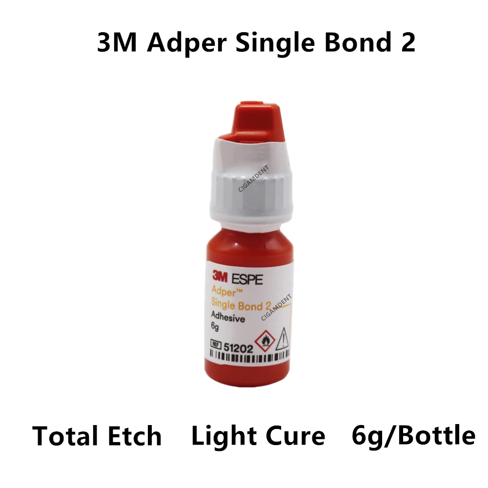 

6 г/бутылка 3 м адпер Single Bond 2 зубной клей адгезивный агент клей для зубов