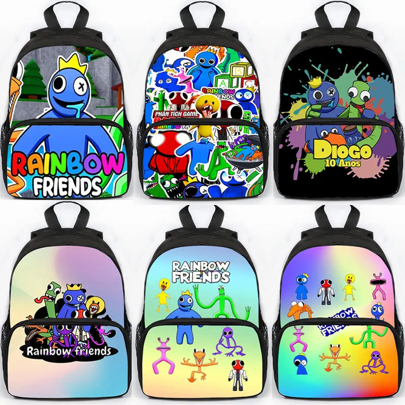 3D Game Rainbow Friends Backpack Cosplay Rucksacks Primary School Student Bookbag Cartoon Anime School Bag Boys Girls Backpack
3D Game Rainbow Friends Backpack Cosplay Rucksacks Primary School Student Bookbag Cartoon Anime School Bag Boys Girls Backpack