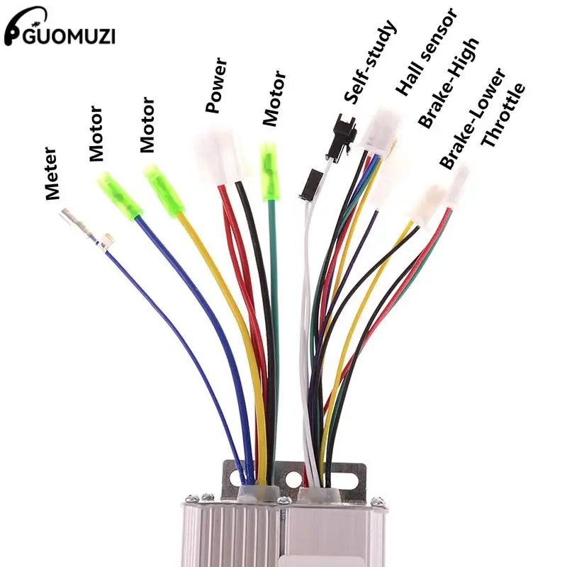 Electric Bicycle Accessories 36V/48V Electric Bike 350W Brushless DC Motor Controller For Electric Bicycle E-bike Scooter
Electric Bicycle Accessories 36V/48V Electric Bike 350W Brushless DC Motor Controller For Electric Bicycle E-bike Scooter