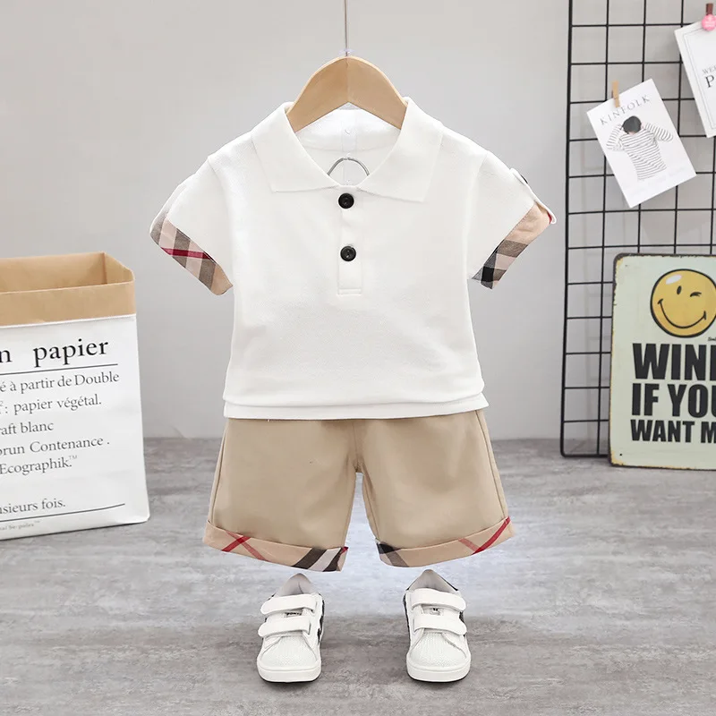 2pcs Boys Summer Clothes Sets Children Fashion Shirts Shorts Outfits for Baby Boy Toddler Tracksuits for 0-5 Years
2pcs Boys Summer Clothes Sets Children Fashion Shirts Shorts Outfits for Baby Boy Toddler Tracksuits for 0-5 Years