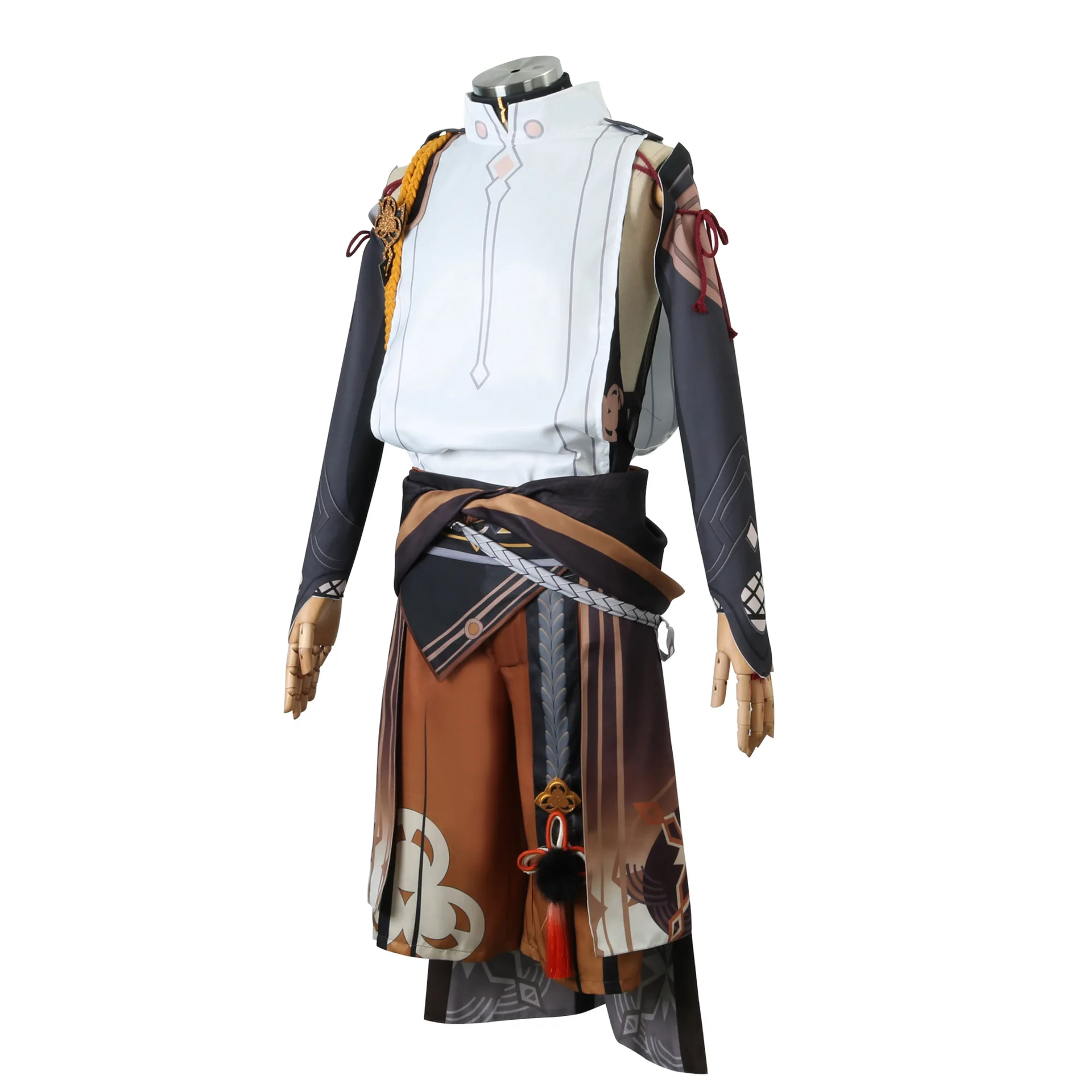 

Костюм для косплея из игры «Genshin Impact», шиканоин хейлоу, полный комплект костюмов для косплея, парик, костюм для косплея