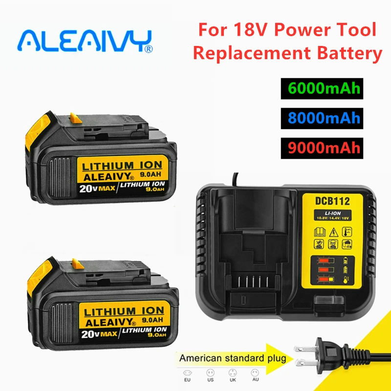 Сменная батарея для электроинструмента DeWalt DCB180 DCB184 DCB181 DCB182 DCB200 DCB201 20 в 6A 18 в 20 в
Сменная батарея для электроинструмента DeWalt DCB180 DCB184 DCB181 DCB182 DCB200 DCB201 20 в 6A 18 в 20 в