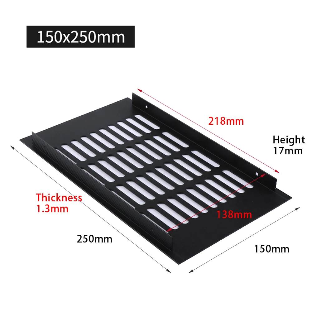 150mm Aluminum Alloy Cabinet Air Vent Grille Hole Plug Ventilation Grille For Wardrobes Cupboar Air Vent Grille Home Hardware
150mm Aluminum Alloy Cabinet Air Vent Grille Hole Plug Ventilation Grille For Wardrobes Cupboar Air Vent Grille Home Hardware