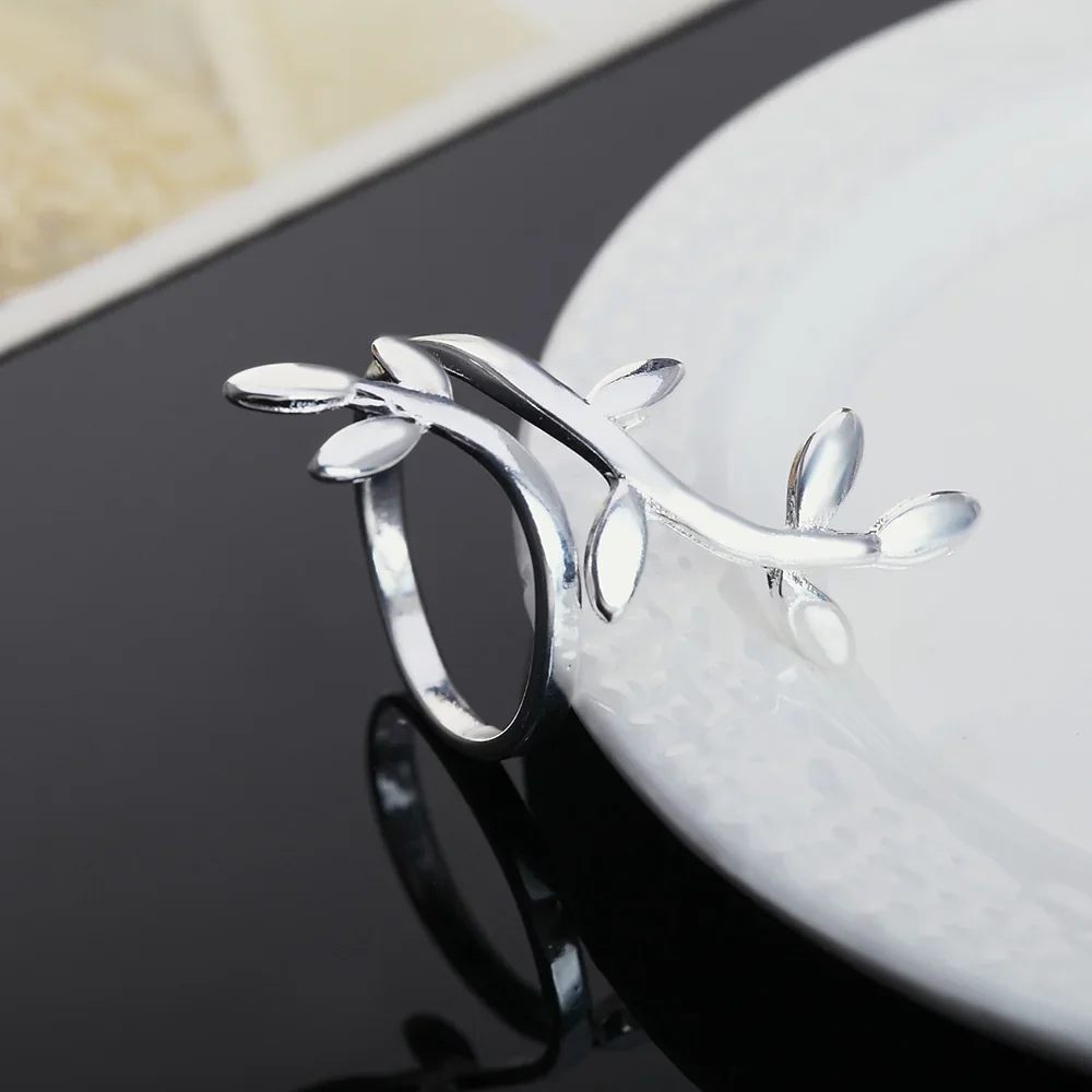 Fashion Charm 925 Sterling Silver Fine Plant Vines Rings for Woman AdjustableWedding Party Gifts Charm Jewelry Resizable Rings
Fashion Charm 925 Sterling Silver Fine Plant Vines Rings for Woman AdjustableWedding Party Gifts Charm Jewelry Resizable Rings