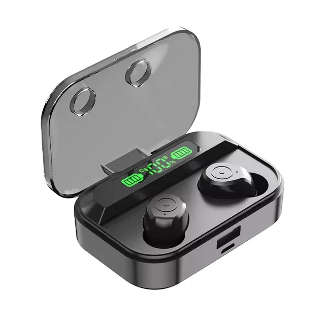 Bluetooth-compatible 5.1 Stereo HIFI Headphones Digital Display In-Ear Earbuds Headset Waterproof Wireless Earphones TG01 TWS
Bluetooth-compatible 5.1 Stereo HIFI Headphones Digital Display In-Ear Earbuds Headset Waterproof Wireless Earphones TG01 TWS