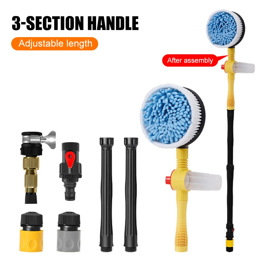 Car Wash Brush Auto Spin Car Wash Mop Long Handle Car Cleaning Tools Kit Foaming Pressure Washer Chenille Brush Auto Accessories
Car Wash Brush Auto Spin Car Wash Mop Long Handle Car Cleaning Tools Kit Foaming Pressure Washer Chenille Brush Auto Accessories