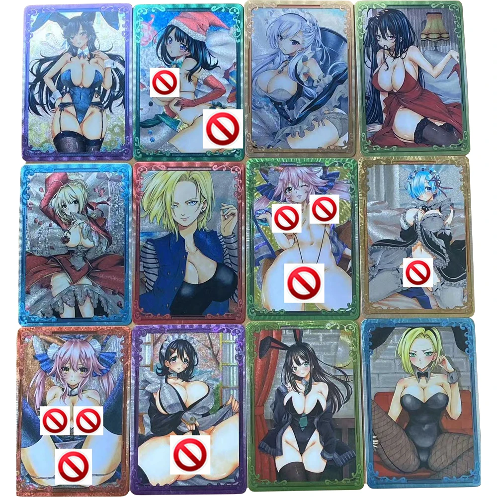 12 шт./набор, аниме-карты для девочек ACG Rem Android 18 Yae Miko IJN Taiho Kinomoto Sakura
12 шт./набор, аниме-карты для девочек ACG Rem Android 18 Yae Miko IJN Taiho Kinomoto Sakura