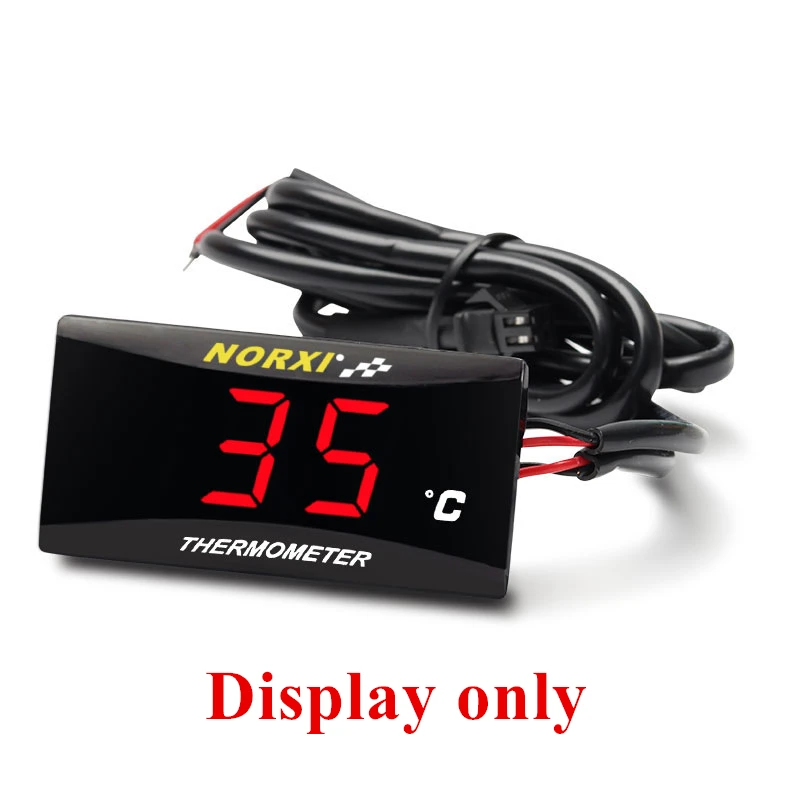Мотоциклетный термометр, мини-метр норкси для температуры воды для XMAX 250 300 NMAX CB 400 CB500X, датчик термометра
Мотоциклетный термометр, мини-метр норкси для температуры воды для XMAX 250 300 NMAX CB 400 CB500X, датчик термометра