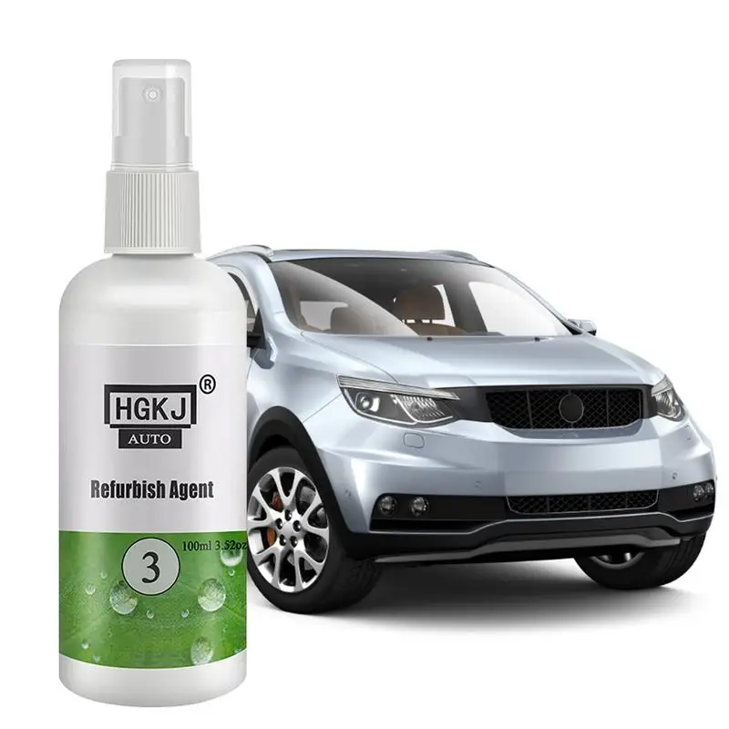 

100ml Parts Refurbish Agent Retreading Agent Cars Revitalizing Coating Liquid Revitalizing Coating Automotive Interior Cleaning