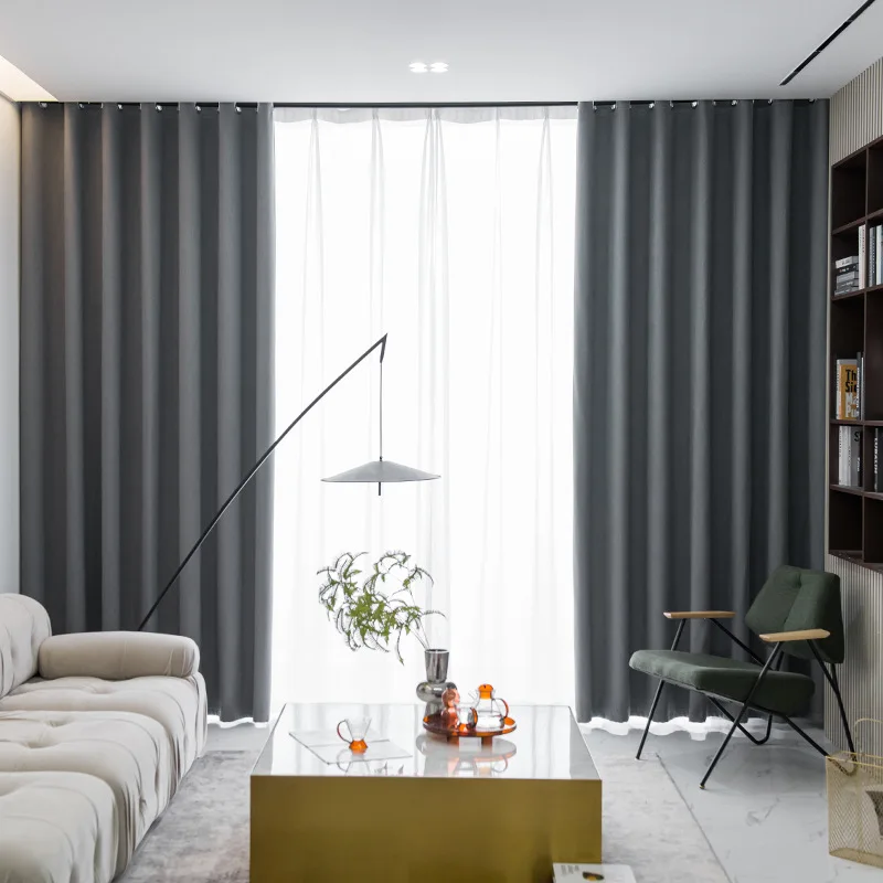 European Style Curtains for Living Dining Room Bedroom New Modern Simple Solid Color Small Fresh Prague Sunscreen Curtains
European Style Curtains for Living Dining Room Bedroom New Modern Simple Solid Color Small Fresh Prague Sunscreen Curtains