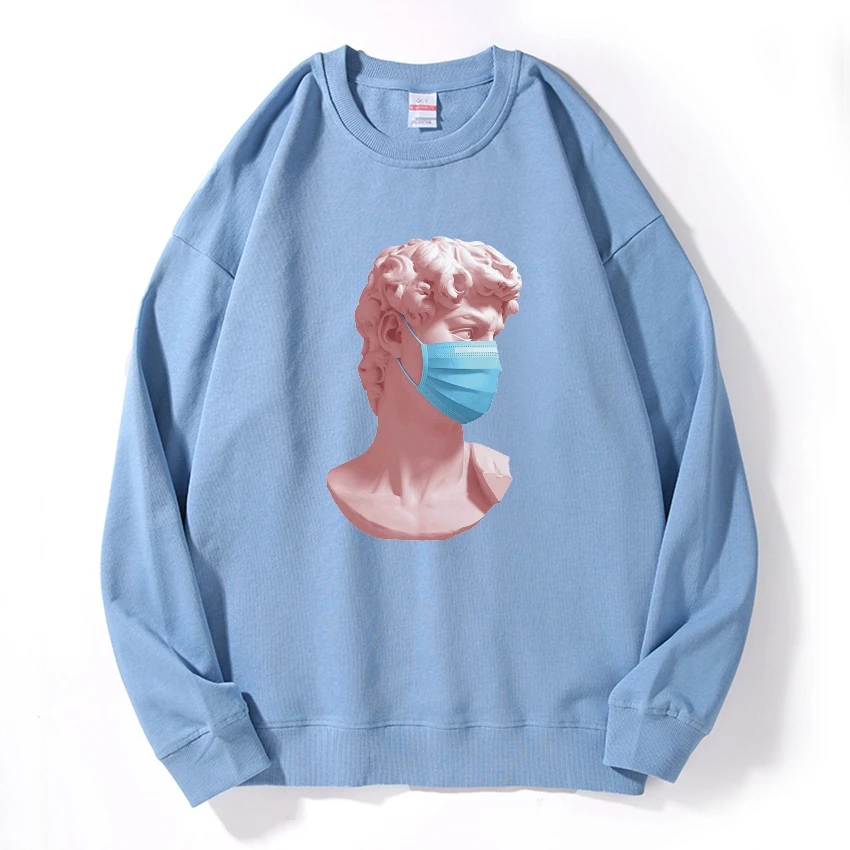 COOLMIND 100% Cotton funny unisex Sweatshirts casual big size sculpture david men Sweatshirts loose men hooded sweatshirts
COOLMIND 100% Cotton funny unisex Sweatshirts casual big size sculpture david men Sweatshirts loose men hooded sweatshirts