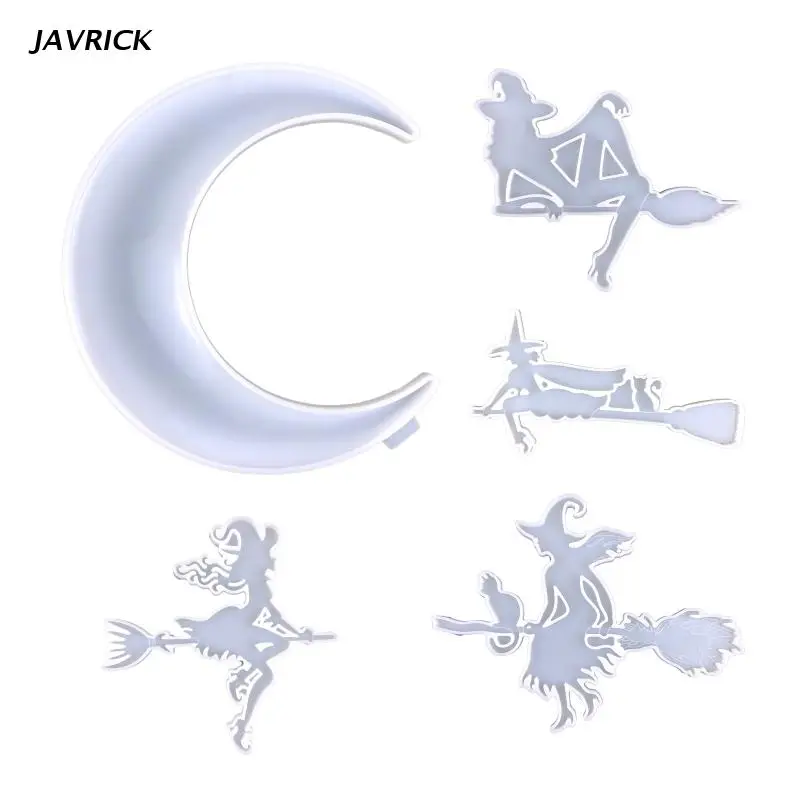 Moon Witch Broom Wall Decor Silicone Mold Suitable for Epoxy Resin Diy Craft Backpack Pendant Ornament Jewelry Making
Moon Witch Broom Wall Decor Silicone Mold Suitable for Epoxy Resin Diy Craft Backpack Pendant Ornament Jewelry Making