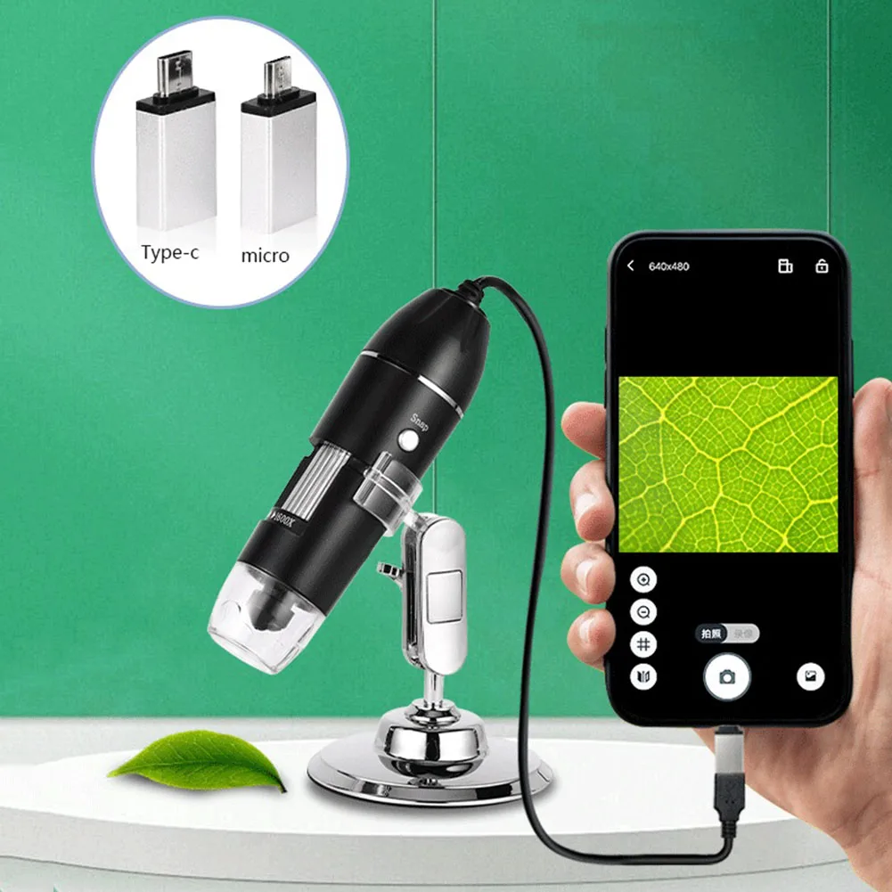 500X/1000X/1600X Portable Digital Microscope HD USB Industrial Electronic Desktop Soldering Phone Repair Magnifier Tools
500X/1000X/1600X Portable Digital Microscope HD USB Industrial Electronic Desktop Soldering Phone Repair Magnifier Tools