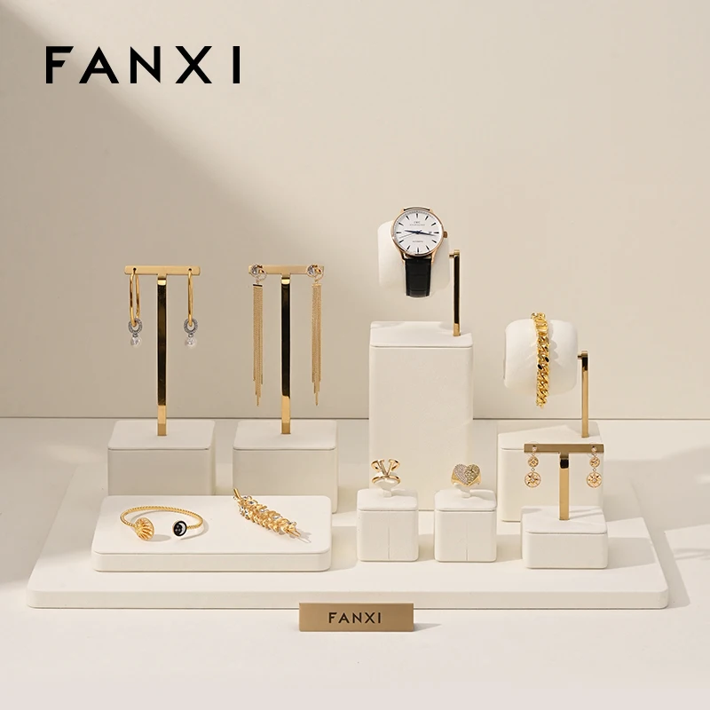 Oirlv Beige Jewelry Display Set Shops Cabinet Display Props for Necklace Display Bust Watch Ring Earrings Bangle Decoration Rack
Oirlv Beige Jewelry Display Set Shops Cabinet Display Props for Necklace Display Bust Watch Ring Earrings Bangle Decoration Rack