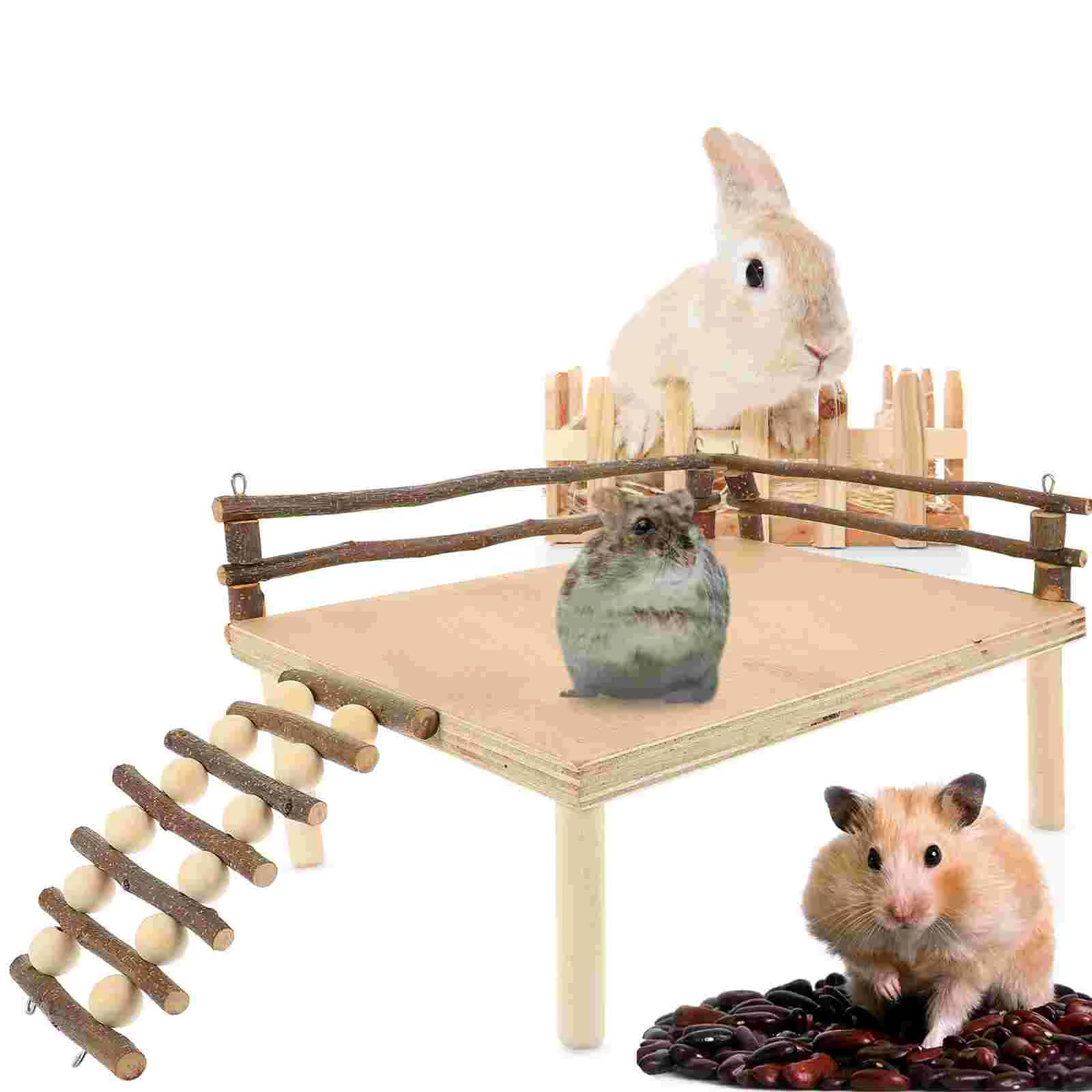 Hamster Ladder Platform Toy Climbing Cage Wooden Activity Animals Bridge Wood Toys Playground Fences Animal Stand Hamsters Fence
Hamster Ladder Platform Toy Climbing Cage Wooden Activity Animals Bridge Wood Toys Playground Fences Animal Stand Hamsters Fence