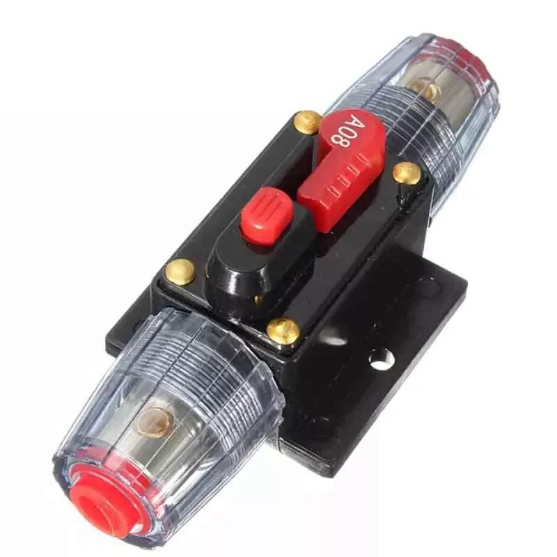 150/100/50/30/20/40/60/80A 12V Car Truck Audio modification Stereo Amplifier Circuit Breaker Automatic Reset Fuse Holder Switch
150/100/50/30/20/40/60/80A 12V Car Truck Audio modification Stereo Amplifier Circuit Breaker Automatic Reset Fuse Holder Switch