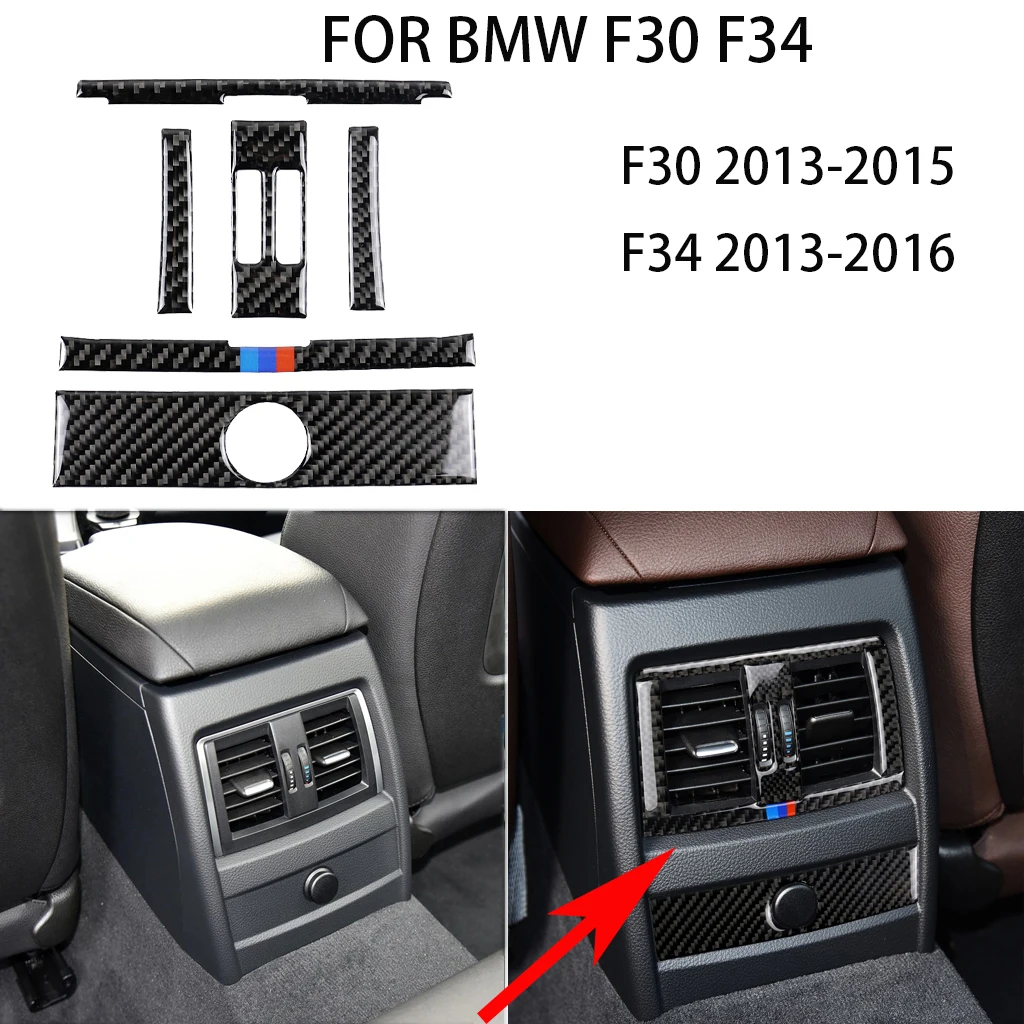 F30 carbon fiber interior decoration, rear air outlet decoration, suitable FOR BMW 3GT series F34 2013-2016 car sticker
F30 carbon fiber interior decoration, rear air outlet decoration, suitable FOR BMW 3GT series F34 2013-2016 car sticker
