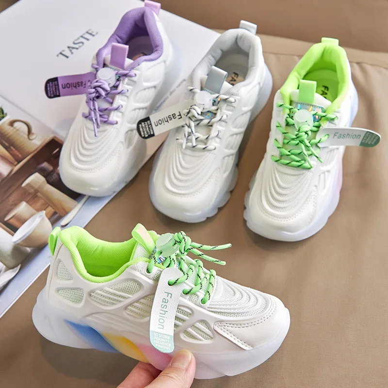 Size 26-36.5 Kids Shoes for Girls Children Boys Sneakers New Spring Autumn Boys Shoes White Short Solid Fashion Running Shoes A9
Size 26-36.5 Kids Shoes for Girls Children Boys Sneakers New Spring Autumn Boys Shoes White Short Solid Fashion Running Shoes A9