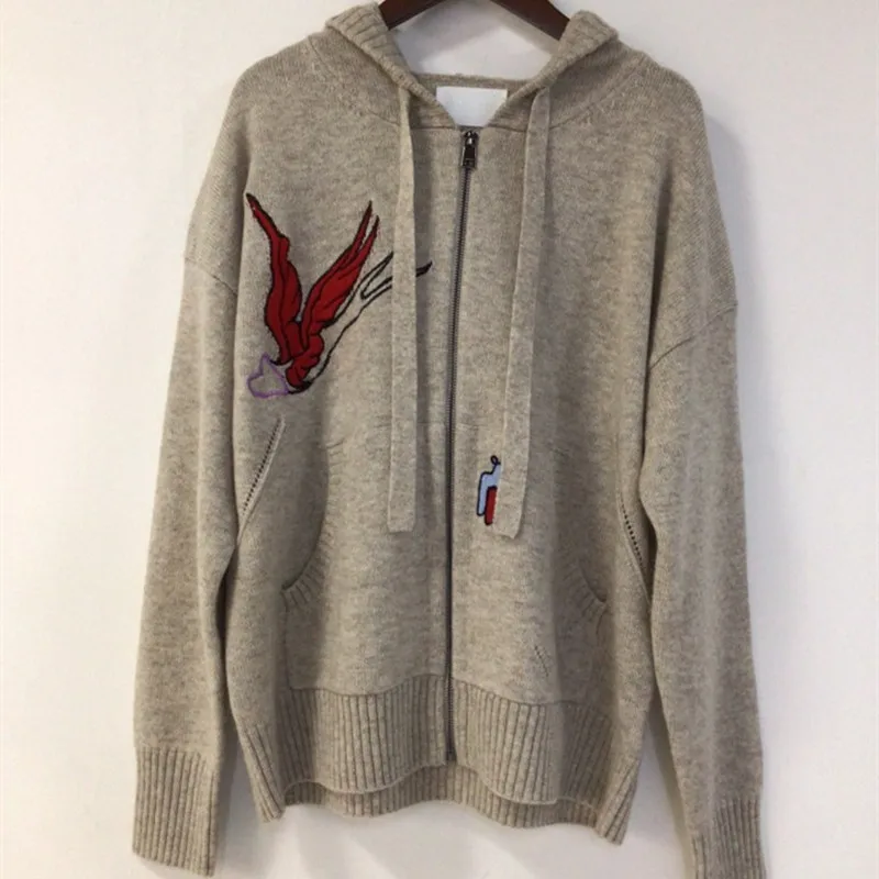 New Arrival Zv Hoodies Women New Embroidery Hoodie High Quality Zip up Hoodie Vintage Loose Casual Streetwear Hoodies for Women
New Arrival Zv Hoodies Women New Embroidery Hoodie High Quality Zip up Hoodie Vintage Loose Casual Streetwear Hoodies for Women