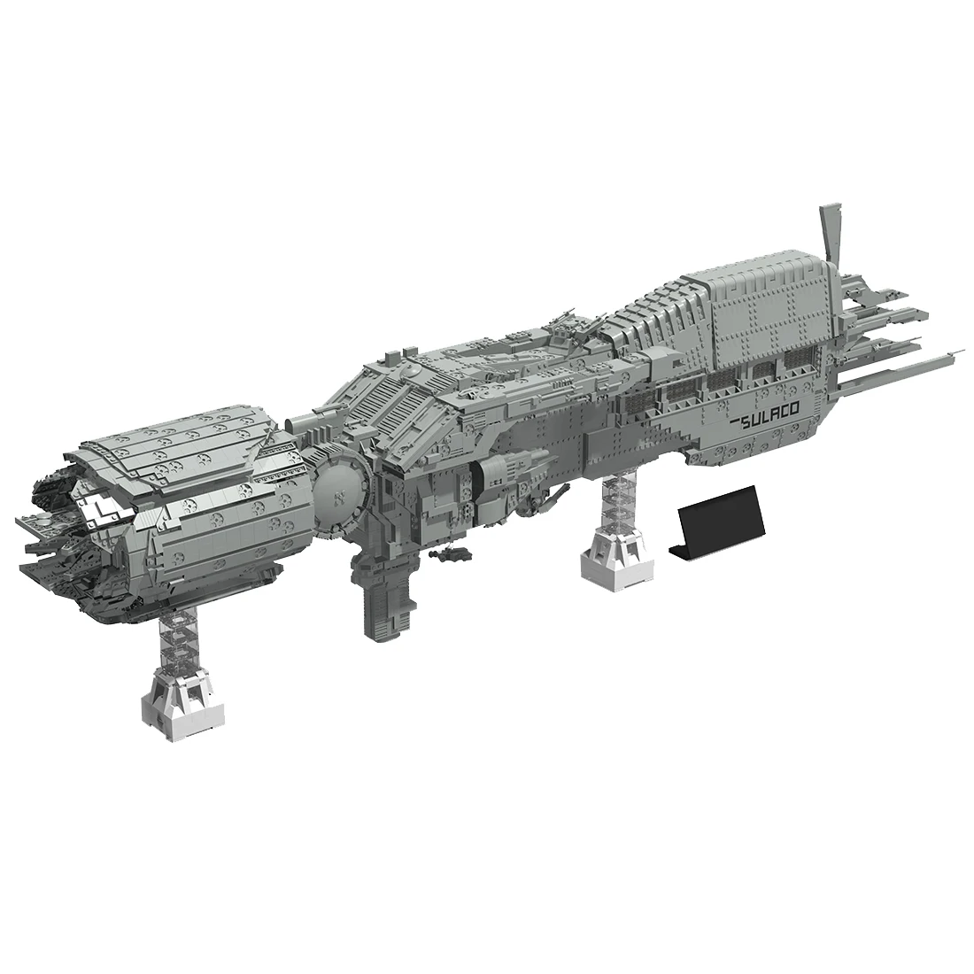 Authorized MOC-92780 9737pcs/Set USS SULACO 9816 MOC - Small Particles Building Blocks Science Fiction Spacecraft Set
Authorized MOC-92780 9737pcs/Set USS SULACO 9816 MOC - Small Particles Building Blocks Science Fiction Spacecraft Set