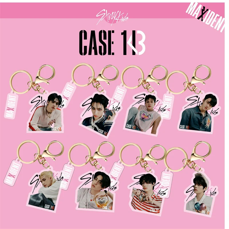 Брелок для ключей Stray Kids MAXIDENT, акриловый брелок для ключей, модный новый альбом с подвеской, подарки для фанатов
Брелок для ключей Stray Kids MAXIDENT, акриловый брелок для ключей, модный новый альбом с подвеской, подарки для фанатов