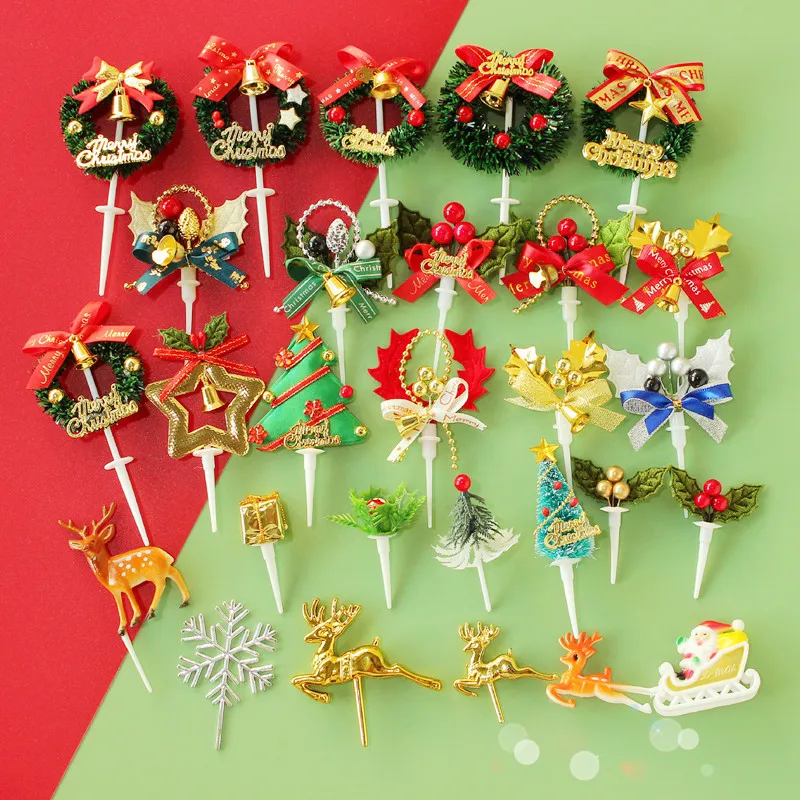 Merry Christmas Cake Topper Birthday Party Cake Insert Xmas Cakes Dessert Decor New Year Gifts Christmas Tree Cake Decoration
Merry Christmas Cake Topper Birthday Party Cake Insert Xmas Cakes Dessert Decor New Year Gifts Christmas Tree Cake Decoration