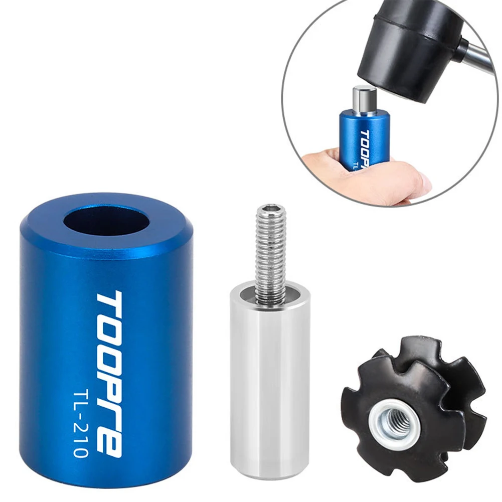 Bicycle Fork Headset Installer Star Nut Setting Installing Tool Setter Kit Bike Fork Installer Headset Driver Tool Maintenance
Bicycle Fork Headset Installer Star Nut Setting Installing Tool Setter Kit Bike Fork Installer Headset Driver Tool Maintenance