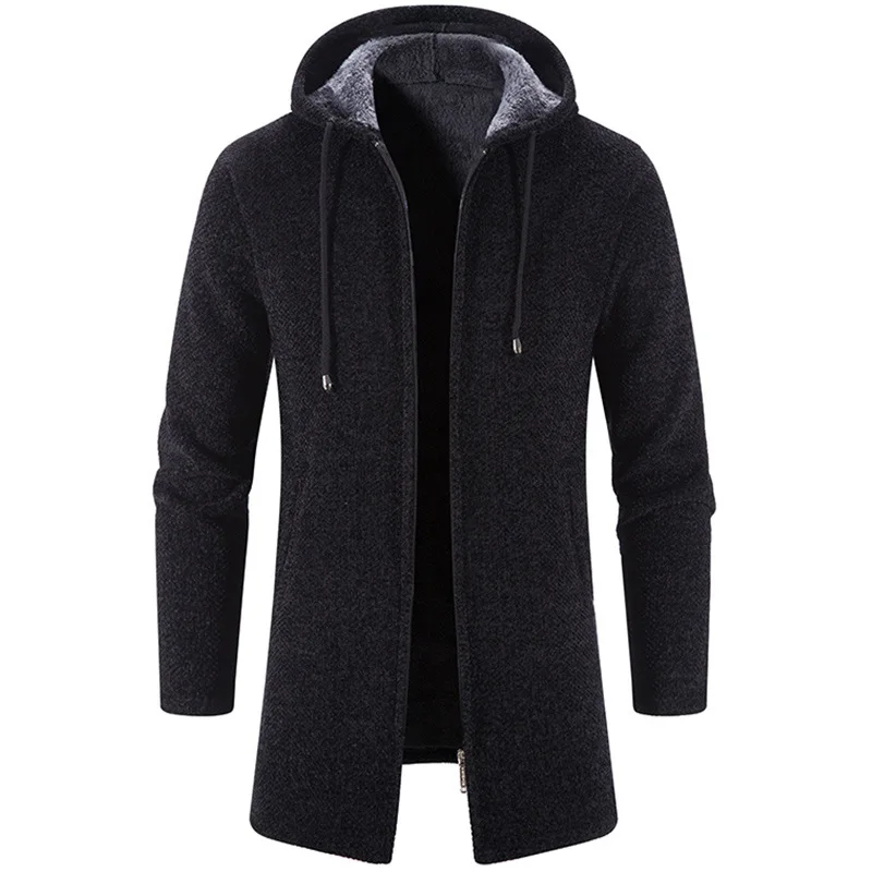 Men Sweater Jackets Warm Autumn Winter Zippper Thick Knitted Sweaters Coats Brand Clothing Solid Casual Cardigan Outwears Male
Men Sweater Jackets Warm Autumn Winter Zippper Thick Knitted Sweaters Coats Brand Clothing Solid Casual Cardigan Outwears Male