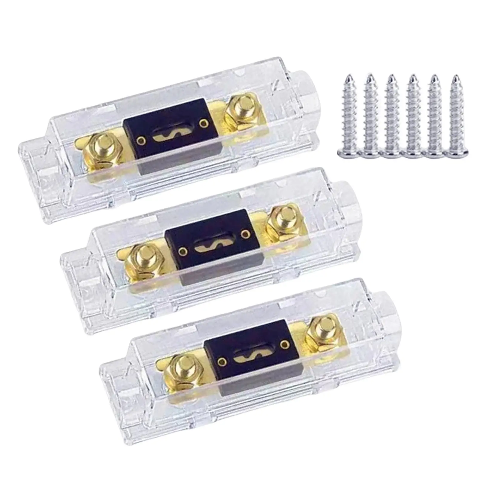 3x Multifunctional Car Fuse Holder Circuit Protection Flame Retardant Fuse Block for Caravans Marine Vehicles trucks
3x Multifunctional Car Fuse Holder Circuit Protection Flame Retardant Fuse Block for Caravans Marine Vehicles trucks