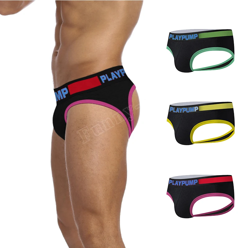 Fashionable Back Cutout Men's Briefs Sexy Soft Glossy Waistband HD Fiber Color Black Micro-mesh Lined with Blue Stretch Cotton
Fashionable Back Cutout Men's Briefs Sexy Soft Glossy Waistband HD Fiber Color Black Micro-mesh Lined with Blue Stretch Cotton
