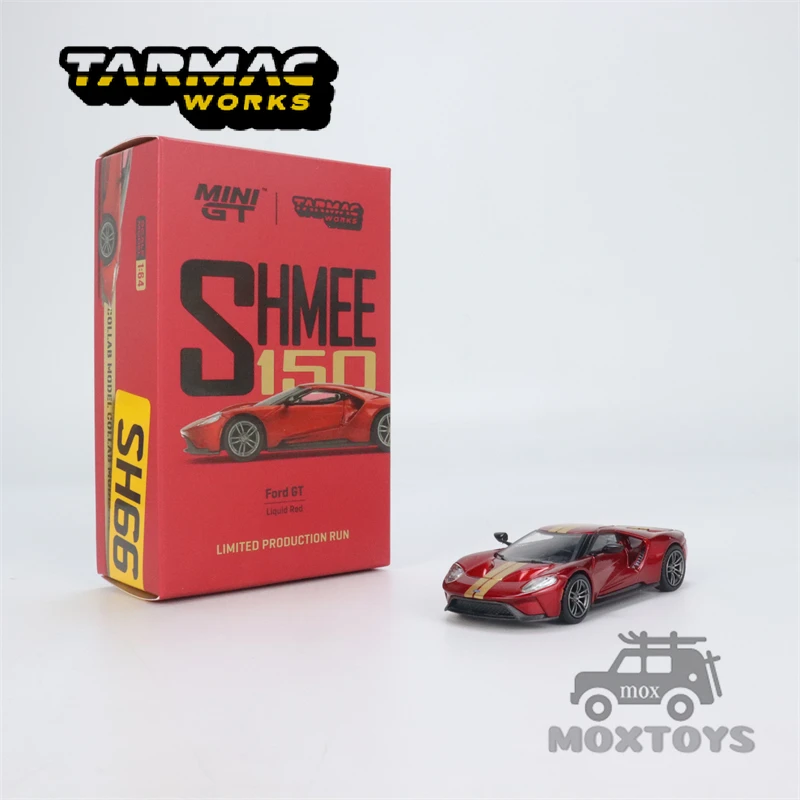 Tarmac Works X MINI GT 1:64 Ford GT Liquid Red Shmee150 LHD литая модель автомобиля
Tarmac Works X MINI GT 1:64 Ford GT Liquid Red Shmee150 LHD литая модель автомобиля