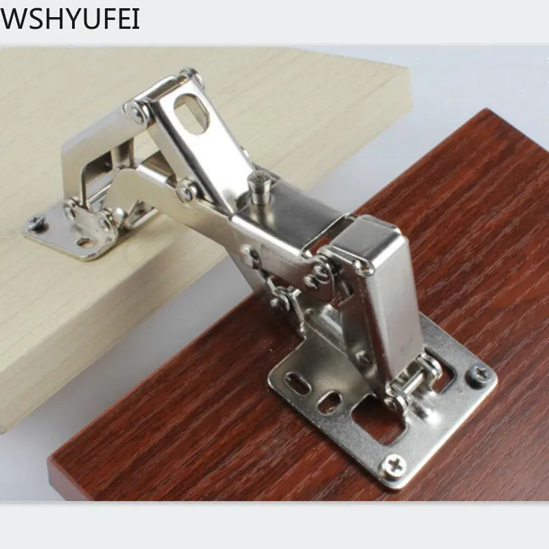 2 pcs Universal Stainless Steel Hinge Not Drilling Hole Cabinet Hinge large angle wardrobe Door Hinges Furniture hinges Hardware
2 pcs Universal Stainless Steel Hinge Not Drilling Hole Cabinet Hinge large angle wardrobe Door Hinges Furniture hinges Hardware