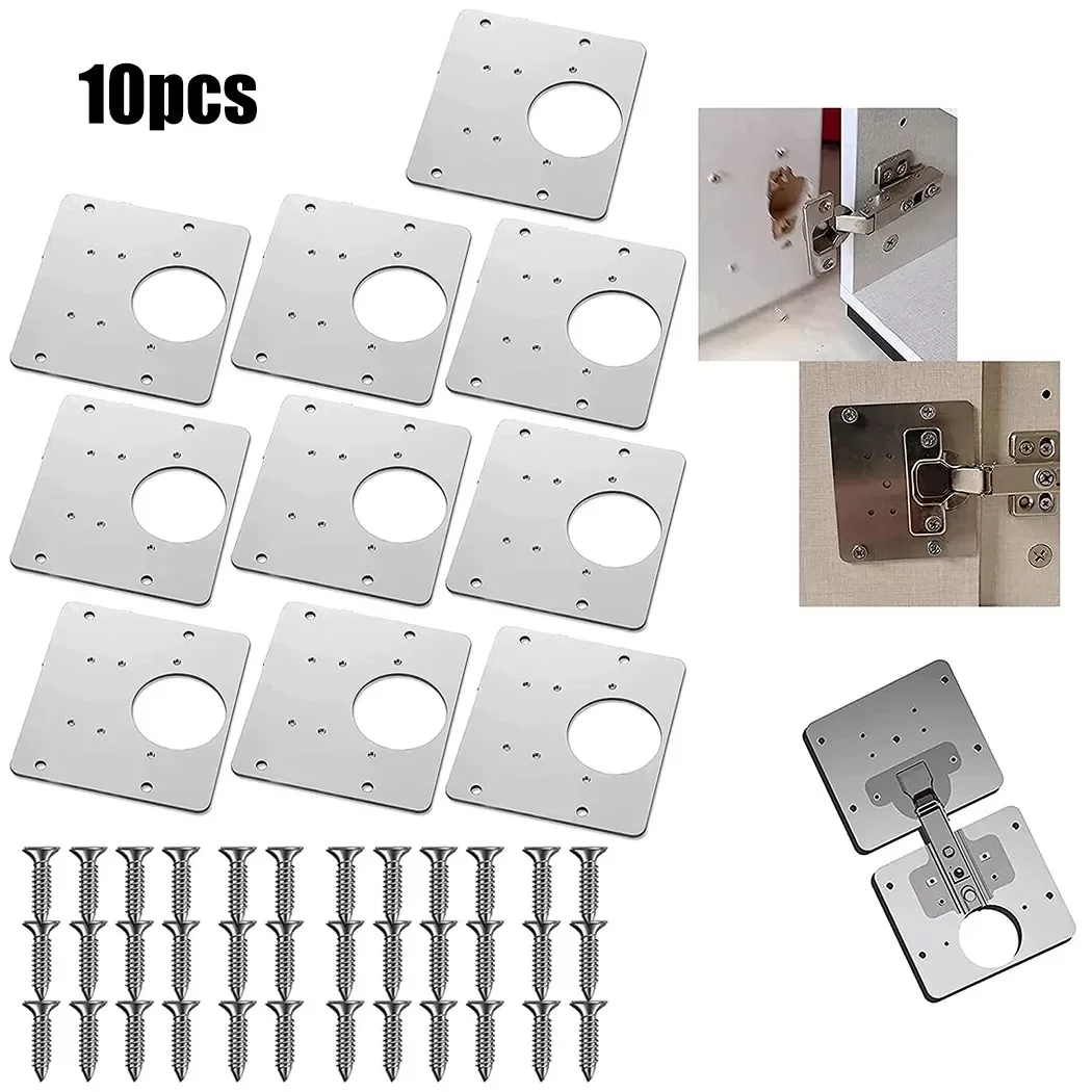 Furniture Hinge Repair Plate Rust Resistant Steel Home Improvement Furniture Cupboard Cabinet Door Hinges Repair Mount Tool 
Furniture Hinge Repair Plate Rust Resistant Steel Home Improvement Furniture Cupboard Cabinet Door Hinges Repair Mount Tool