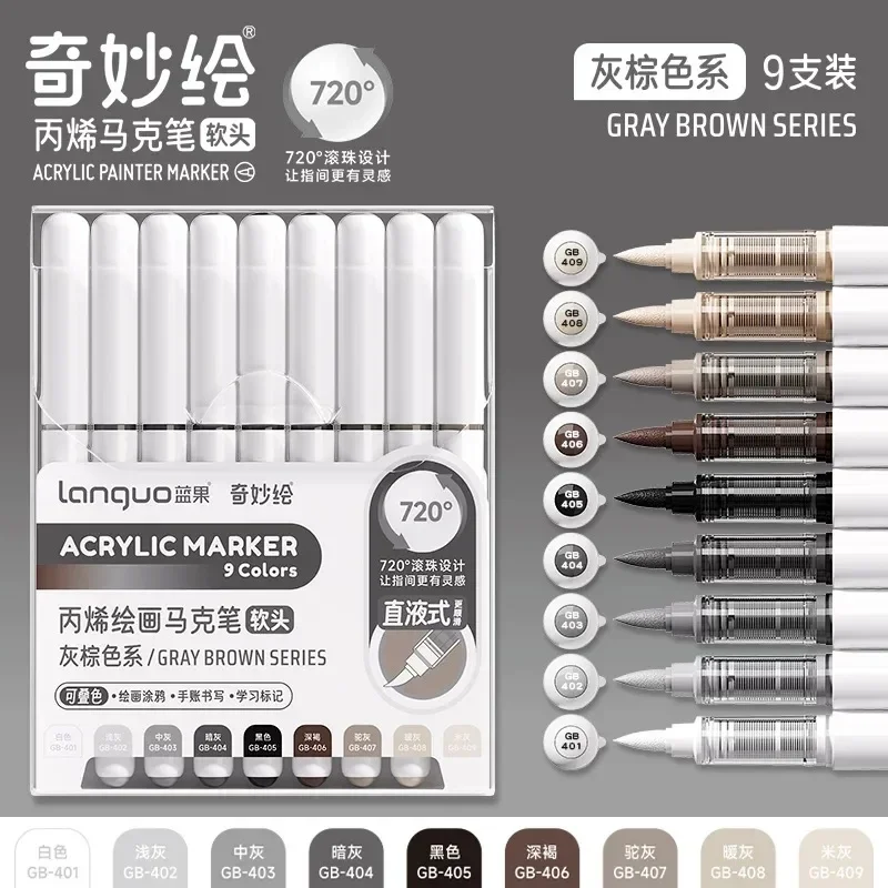 Жидкие акриловые маркеры BlueFruit 
Жидкие акриловые маркеры BlueFruit