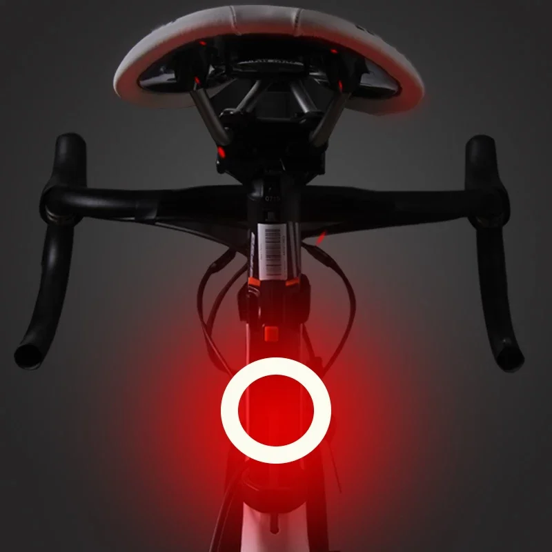 

Велосипедный задний фонарь, несколько режимов освещения, зарядка через USB, светодиодная подсветка для горного велосипеда