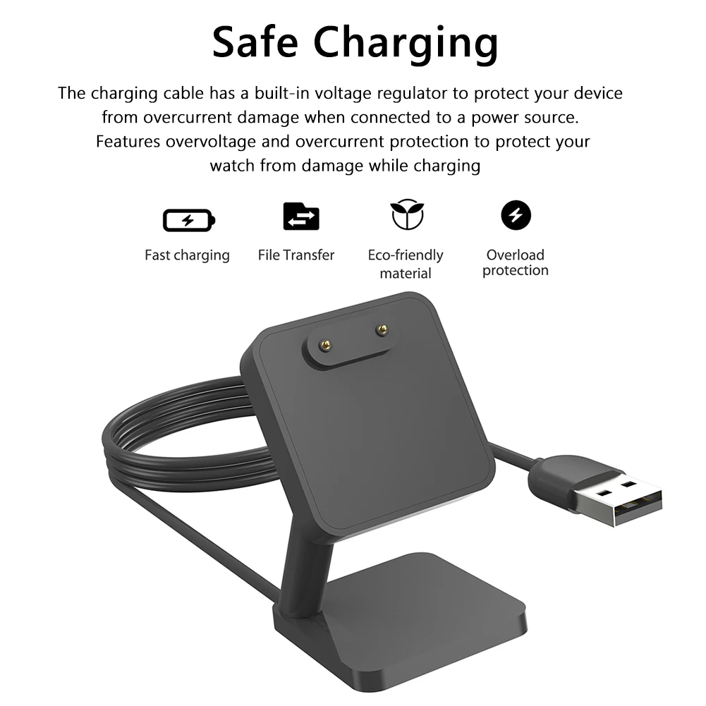 1 м Магнитная подставка для зарядного устройства 5 в 1 А USB Магнитный зарядный кабель сменные детали для часов для Huawei Band 7/6 для Huawei Watch Fit 2
1 м Магнитная подставка для зарядного устройства 5 в 1 А USB Магнитный зарядный кабель сменные детали для часов для Huawei Band 7/6 для Huawei Watch Fit 2