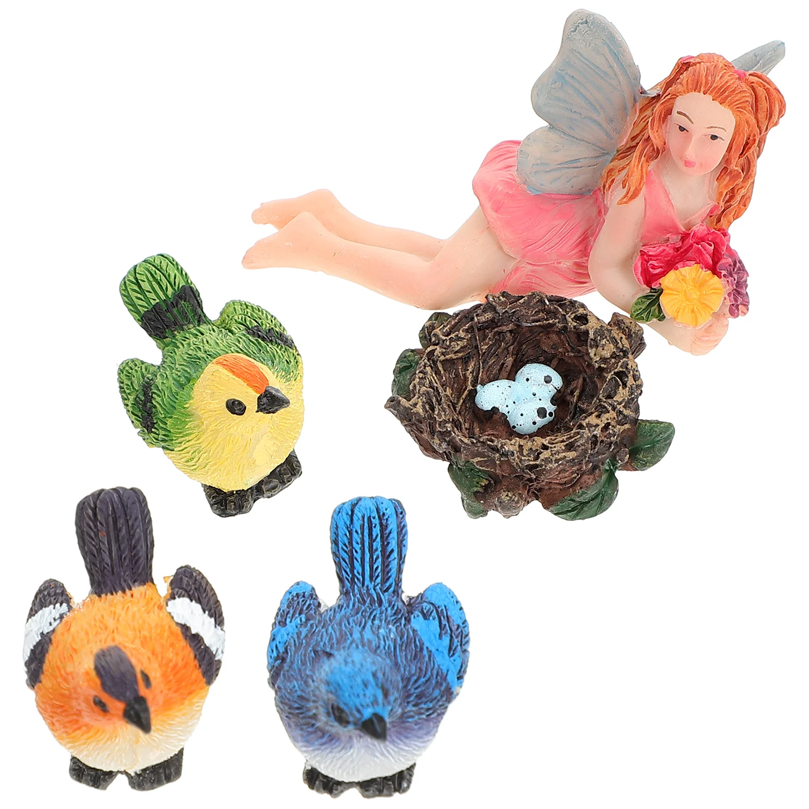 1 Set Resin Birds Garden Resin Crafts Adorable Simulation Birds Micro Landscape Ornaments for Home Kids Garden
1 Set Resin Birds Garden Resin Crafts Adorable Simulation Birds Micro Landscape Ornaments for Home Kids Garden