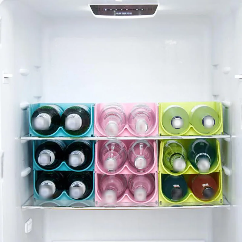 3PC Stackable Kitchen Refrigerator Organizer Rack Frozen Drink Bottle Wine Beer Soda Coke Drink Can Bottled Water Storage Shelf
3PC Stackable Kitchen Refrigerator Organizer Rack Frozen Drink Bottle Wine Beer Soda Coke Drink Can Bottled Water Storage Shelf