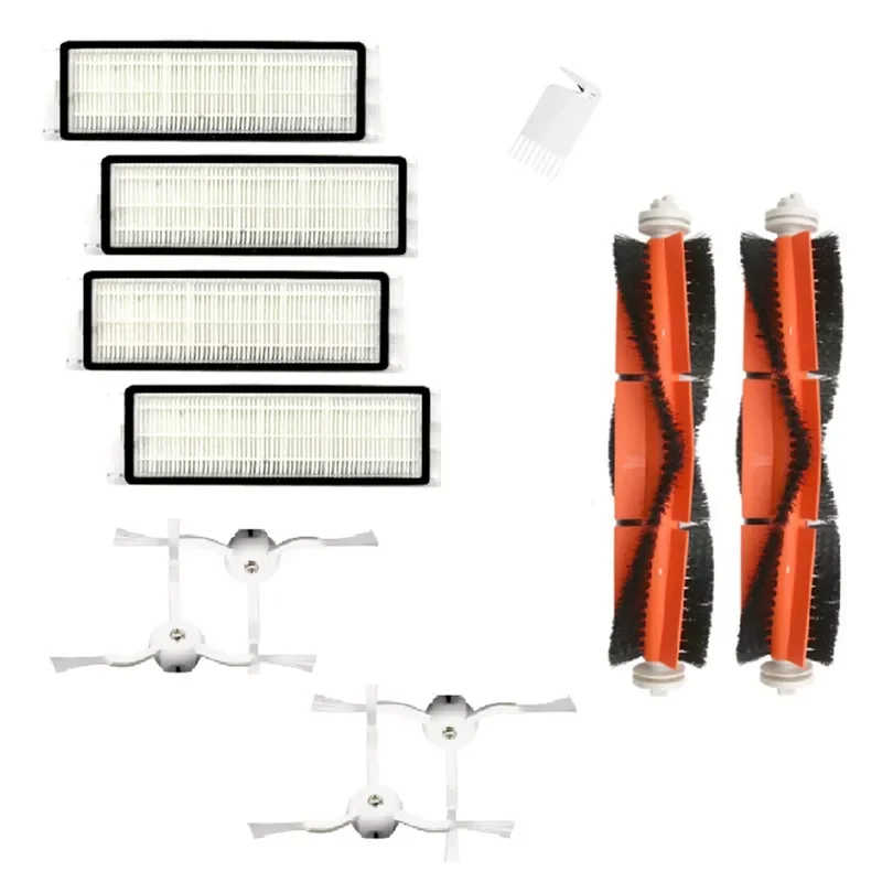Filter + Side Brush + Main Brush for Xiaomi Vacuum for Roborock S1 S2 S50 Robot Vacuum Cleaner Parts Accessories
Filter + Side Brush + Main Brush for Xiaomi Vacuum for Roborock S1 S2 S50 Robot Vacuum Cleaner Parts Accessories