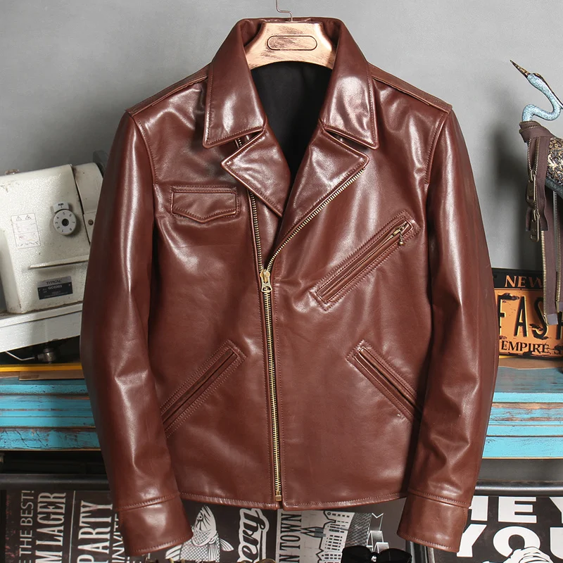 Free shipping.2021 new brand cowhide coat.fashion slim short motor rider leather jacket.brown quality leather clothes
Free shipping.2021 new brand cowhide coat.fashion slim short motor rider leather jacket.brown quality leather clothes