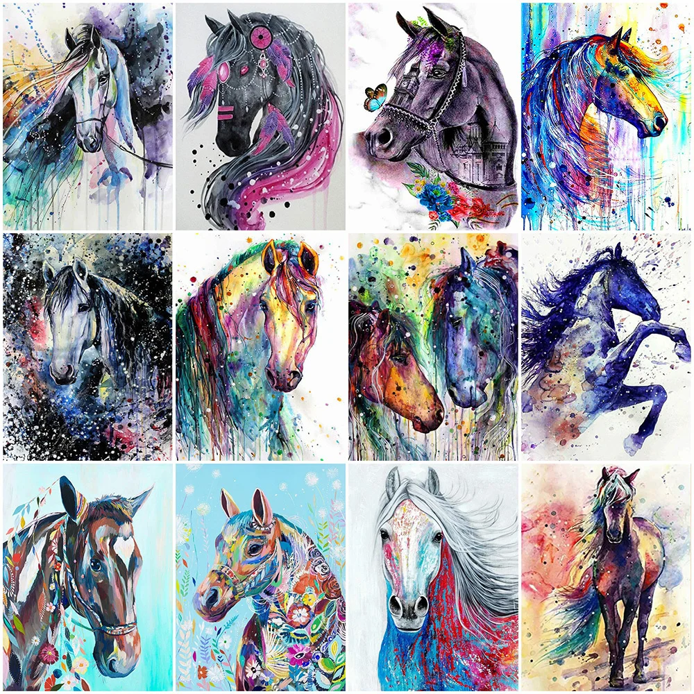 HUACAN 5D Diamond Embroidery Horse Picture Of Rhinestone Full Square Diamond Painting Animal Diamond Mosaic Handicraft Wall Art
HUACAN 5D Diamond Embroidery Horse Picture Of Rhinestone Full Square Diamond Painting Animal Diamond Mosaic Handicraft Wall Art